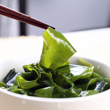 3斤裙带菜海带芽海带苗薄嫩盐渍裙带叶海菜韩国海带汤火锅烫三秒