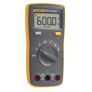 福禄克（FLUKE）106数字万用表 掌上型多用表 自动量程 仪器仪表