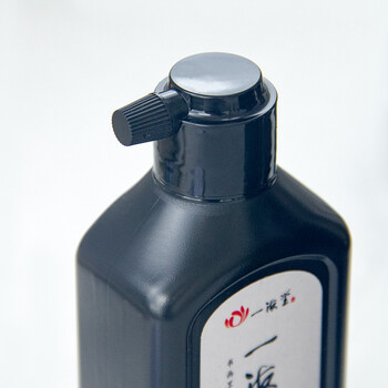 一海堂文化【全网低价】中浓墨汁文房四宝笔墨纸砚书法国画创作墨汁毛笔书画国画用墨 练习墨汁500g