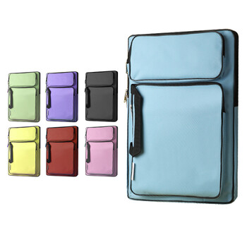 马利(Marie's)8K画袋美术袋山楂红 儿童画板包小学生素描收纳袋八开画包手提双肩背包防水绘画写生A3画板袋 美术写生