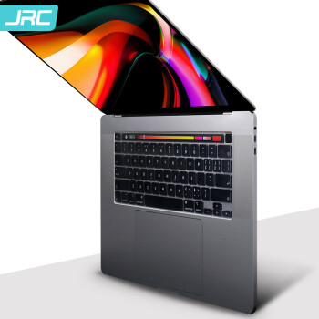 极川（JRC）苹果MacBook Pro 16英寸键盘膜2019款笔记本电脑键盘保护膜Touch Bar触控条全覆盖 TPU超薄防尘罩