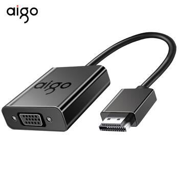 爱国者(aigo)HDMI转VGA转换器 高清视频会议拓展坞 演讲分屏扩展坞 笔记本/台式机/电视盒子/投影仪转接器KH01 爱国者(aigo)HDMI转VGA转换器 高清视频会议拓展坞 演讲分屏扩展坞 笔记本/台式机/电视盒子/投影仪转接器KH01