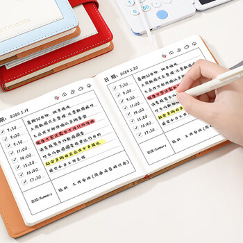 嘉然恒每日计划本方形笔记本文具随身便携迷你口袋本日程笔记本高颜值时间管理自律打卡工作学习本灰色 嘉然恒每日计划本方形笔记本文具随身便携迷你口袋本日程笔记本高颜值时间管理自律打卡工作学习本灰色