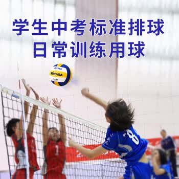 MIKASA米卡萨 中国中学生体育协会排球分会指定训练5号排球 VST560