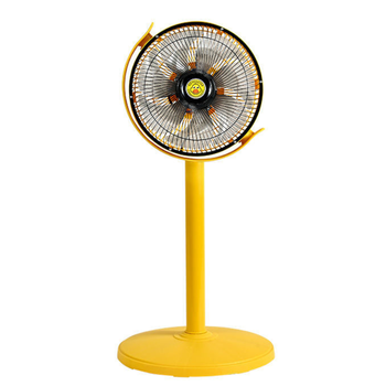节能落地扇摇头宿舍办公风扇电扇 聪超 呆萌小黄鸭单落地式【黄色】