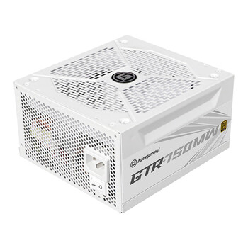 艾湃电竞（Apexgaming） ATX3.0 PCI-E5.0 GTR-750MW 750W 白色 全模 金牌 全日系电容 智能启停 支持4070