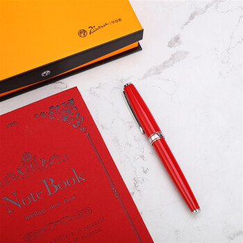 毕加索（pimio）签字笔 商务办公男女生日礼物宝珠笔 成人签名笔 学生练字 男女生日礼物0.5mm何塞系列722中国红