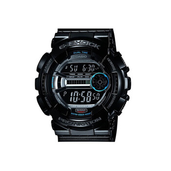 卡西欧casiogshock黑金ga110手表男女大盘双显多功能防水防震运动电子