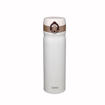 膳魔师（THERMOS）真空保温杯550ML弹盖便携TCMB-550-WH白色
