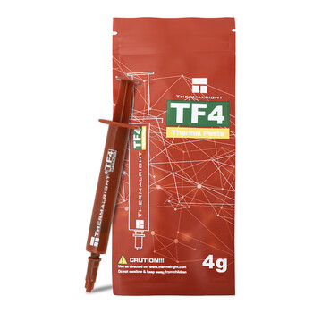 利民（thermalright）TF4（4g）导热硅脂 (CPU散热膏//导热系数9.5/笔记本硅脂/显卡导热膏）