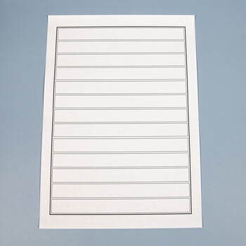 美工钢笔硬笔书法练习专用纸a4金鸟复印纸方格蒙肯纸练字作品纸 白色