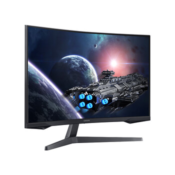 三星（SAMSUNG）27英寸 G55C 165Hz G5 2K 1000R 曲面 1ms FreeSync 低蓝光 玄龙骑士 电竞 显示器 LS27CG552ECXXF
