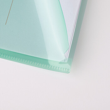 齐心(Comix)10个装A4L型文件套 透明单片夹 加厚二页式资料文件夹文件快递袋E310