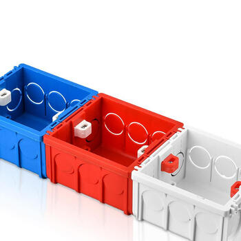 facemini 86接线底盒分线盒开关盒暗盒加厚型pvc通用线插座盒10个 线