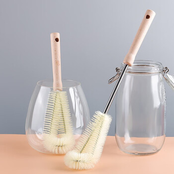 富居长柄杯刷加长39cm木柄暖瓶刷厨房多功能清洁刷洗锅刷