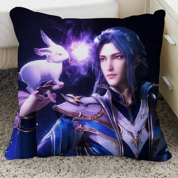 斗罗大陆周边抱枕唐三小舞二次元动漫卡通靠枕生日礼物靠垫 15 带绒毛