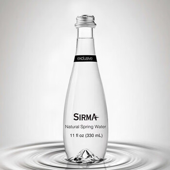 地中海榭漫土耳其进口 饮用天然泉水 330ml*12瓶 整箱装