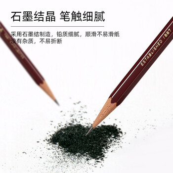三菱(Uni)素描绘画铅笔 学生铅笔HI-UNI木杆铅笔9B 12支装 三菱(Uni)素描绘画铅笔 学生铅笔HI-UNI木杆铅笔9B 12支装