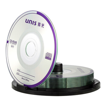 紫光(UNIS)CDR光盘 钻石系列 8CM(3寸)小盘 24速 刻录盘 空白光盘 碟片210M 桶装10片 A+ 紫光(UNIS)CDR光盘 钻石系列 8CM(3寸)小盘 24速 刻录盘 空白光盘 碟片210M 桶装10片 A+