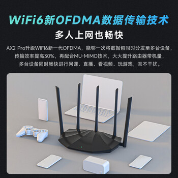 Tenda腾达路由器无线【千兆WiFi6穿墙王】AX1500信号放大器增强家用全屋AX2 Pro Tenda腾达路由器无线【千兆WiFi6穿墙王】AX1500信号放大器增强家用全屋AX2 Pro