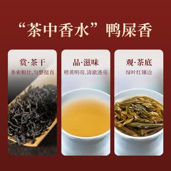 宋凰乌龙茶凤凰单丛鸭屎香单枞蜜兰香组合装特级400g中火礼盒装送长辈