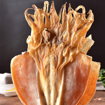 zoci墨鱼干海鲜干货天然海捕无盐淡晒大乌贼月子礼品滋补煲汤目鱼特级