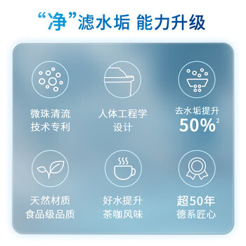 碧然德 去水垢专家滤芯 MAXTRA+LE3枚装 【德国品质】天然安全材质 除氯家用滤水壶净水器