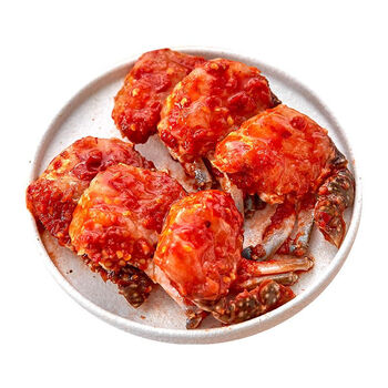 禾澹酱蟹韩式辣酱蟹生腌蟹香辣蟹网红呛蟹梭子蟹母蟹酱蟹韩即食宁波