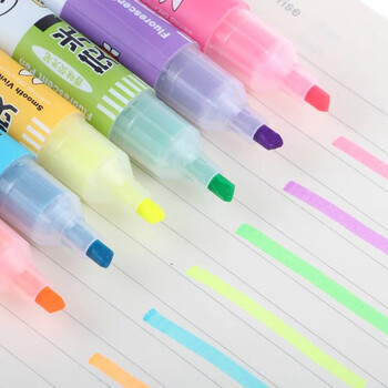 晨光彩色荧光笔 MF5301米菲香味 6色荧光笔 标记笔 记号笔蓝色 12支/盒 1盒 晨光彩色荧光笔 MF5301米菲香味 6色荧光笔 标记笔 记号笔蓝色 12支/盒 1盒