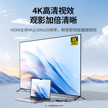 绿联 Type-C扩展坞脑转换器拓展坞USB-C分线器转接头HDMI通用笔记本 6合1【HDMI+VGA+USB+PD】25037