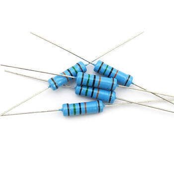 2w金属膜电阻 1% 五色环电阻器100欧 1k 10k 4.