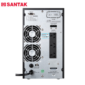 山特（SANTAK）C3KS 在线式UPS不间断电源外接电池长效机3KVA/2400W单主机 （不含电池）