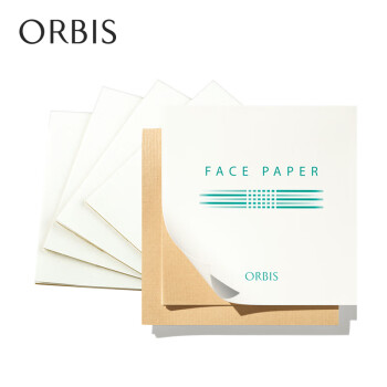 ORBIS奥蜜思京箔吸油面纸30张×5 （控油面膜 补妆定妆 保湿 不刺激）（日本原装进口）