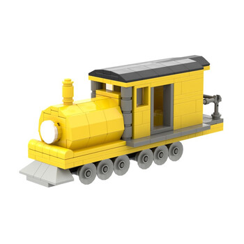 shxi查尔斯小火车积木托马斯蜘蛛列车玩具手办拼装模型六一生日礼