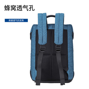 乐上(LEXON)双肩包时尚电脑包商务笔记本包13.3英寸休闲背包防泼水书包蓝色 乐上(LEXON)双肩包时尚电脑包商务笔记本包13.3英寸休闲背包防泼水书包蓝色