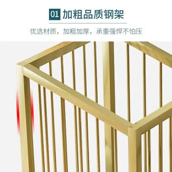 来采雨伞架收纳架家用酒店大堂商用雨伞收纳桶放伞 双格黑色大号LCX6