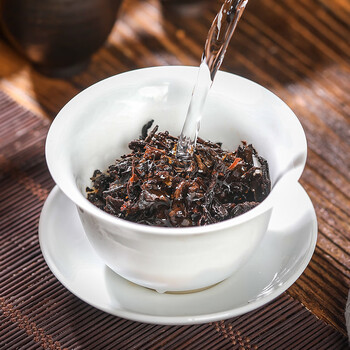 福东顺 茶叶 古树普洱熟茶饼云南勐海老树原料老班章七子饼7饼整提2499g