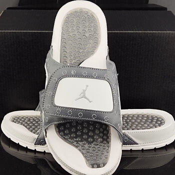 aj13真猫眼运动拖鞋男aj11变色龙休闲凉拖女乔4魔术贴情侣潮拖鞋乔13