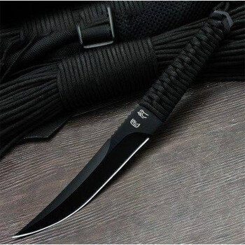 森尼熊棍刀一体刀具防身冷兵1器小刀锋利高硬度野外战术随身刀便携