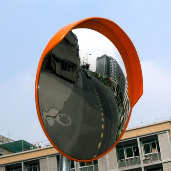 道路广角镜30/45/60/80cm凹凸镜车库镜室内室外凸面镜交通设施 直径80