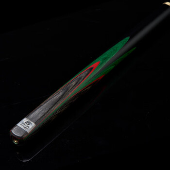 奥秘雷泽台球杆黑八小头黑8中式八球中头16彩桌球杆追分10mm