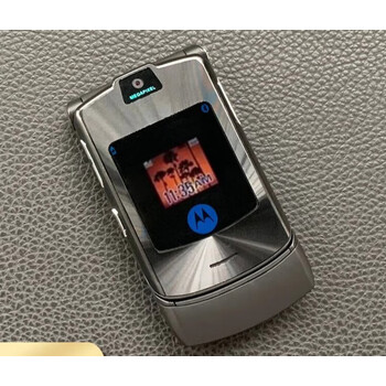 摩托罗拉v3机老人翻盖机v3ie老款经典怀旧移动电信按键备用机 v3ie