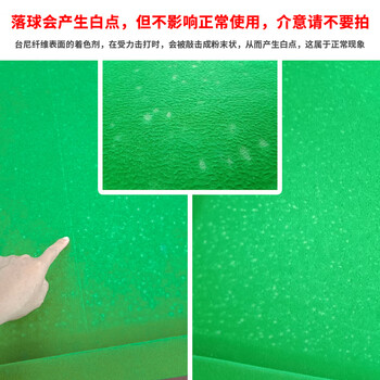 金仕健台球桌布加厚加绒双面台球布黑八桌球布台尼-双面绒2.4米底布