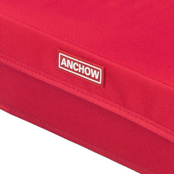 安巢 内衣18格收纳盒 红色 分层家用衣柜文胸布艺整理箱 AJ277