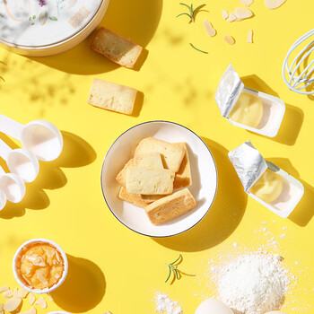 苏小糖 手工曲奇饼干小西饼120g厦门特产下午茶零食点心送礼礼物 原味