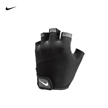 耐克（NIKE）运动健身手套女骑行半指撸铁防滑哑铃训练锻炼防护NLGD2010S码