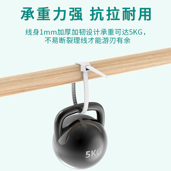 泰盟（TIMON）尼龙扎带 自锁式小号束线带捆扎带绑带 园林电脑装机桌面理线带 白色 TM-BS3.6*250mm 约100根/包