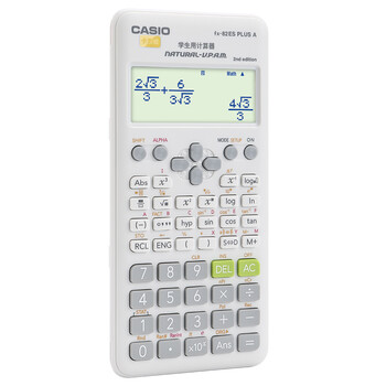 卡西欧（CASIO）热销商品FX-82ES PLUS A-2 函数科学计算器学生考试日常学习慧白 大学高中初中学生适用无存储功能