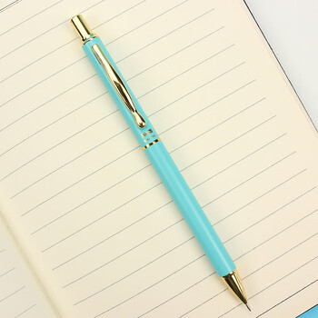 英雄（HERO）自动铅笔学生漫画手绘书写带橡皮头活动自动铅笔 蓝色 0.5mm