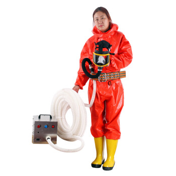 谋福  9289强制送风呼吸器电动式空气呼吸器 单人长管防毒面具（送风呼吸器 配20米长管款）